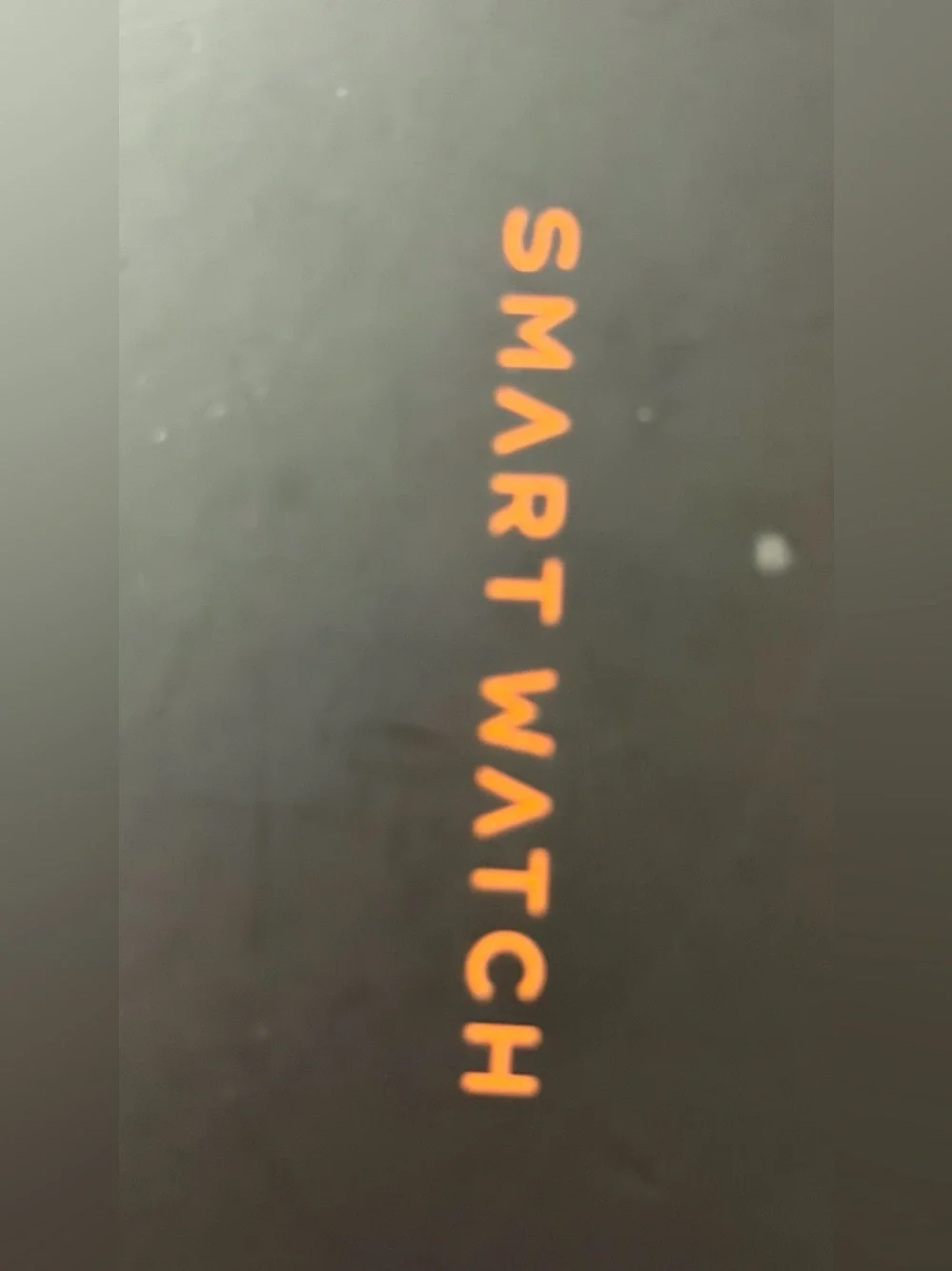 Black Sport Smart Watch with Music Display
